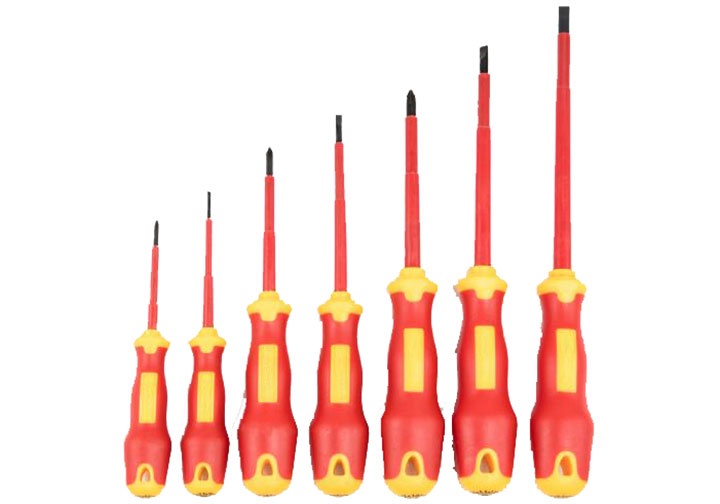 Bộ tuốc nơ vít cách điện 7 chi tiết Sata 09-303 (09303)