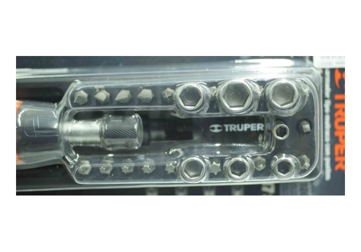 Bộ tuốc nơ vít đuôi lục giác 1/4" 17 chi tiết Truper 18222 (JDM-24)