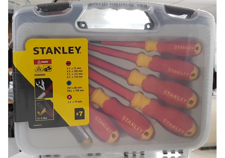 Bộ vít cách điện 1000V 7 chi tiết Stanley STMT60175
