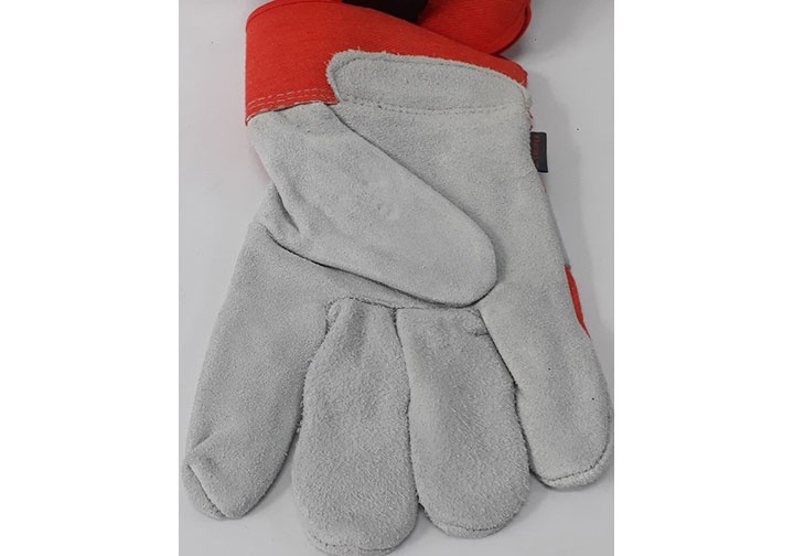 Găng tay da vải an toàn size L Truper 14245 (GU-TECA)