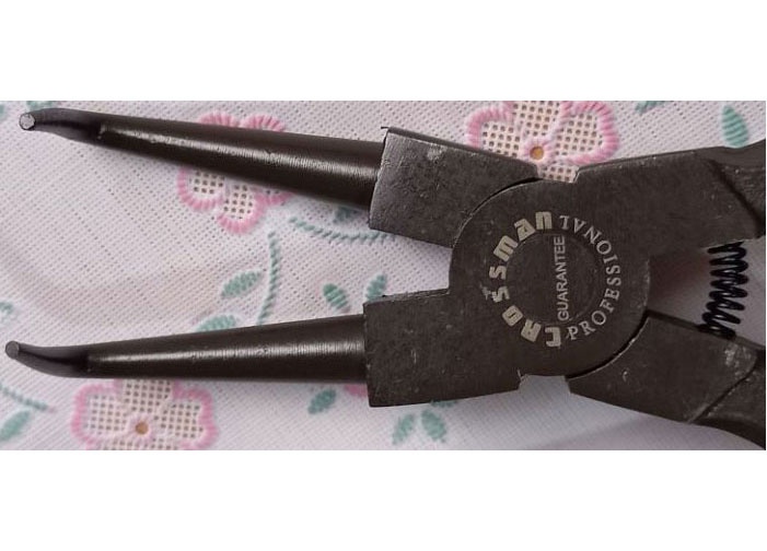 7" Kìm mở phe đầu cong kẹp vô Crossman 95-154