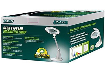 Kính lúp để bàn có đèn led độ phóng đại 1.75X Proskit MA-1004F