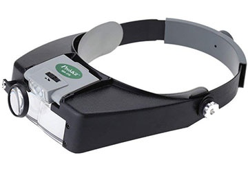 Kính lúp đeo đầu có đèn led độ phóng đại 7.5X Proskit MA-016