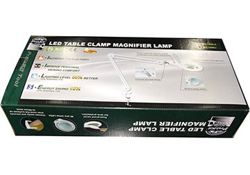 Kính lúp kẹp bàn có đèn led độ phóng đại 2.25X Proskit MA-1209Li