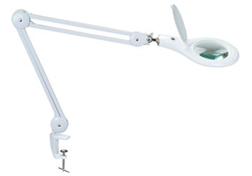 Kính lúp kẹp bàn có đèn led độ phóng đại 2.25X Proskit MA-1209Li