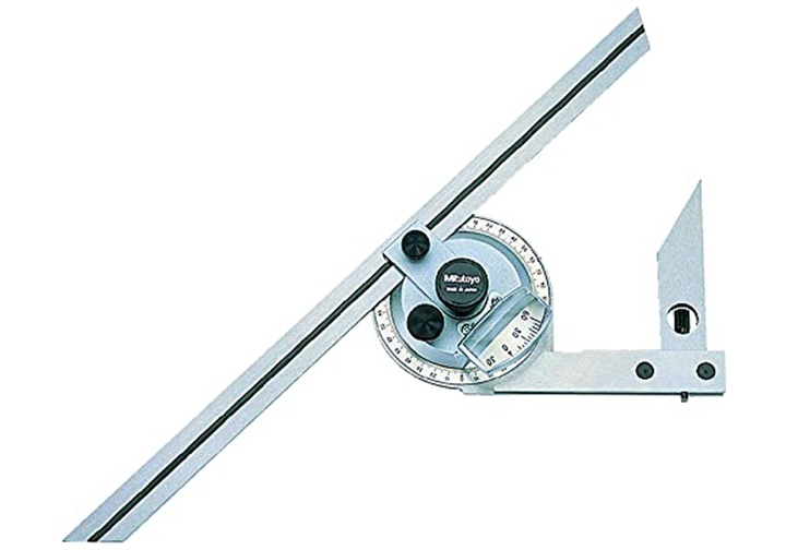 Thước đo góc vạn năng 0-360 độ Mitutoyo 187-901-10