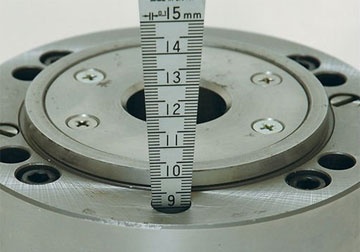 Thước lá kết hợp thước đo lỗ Shinwa 62612