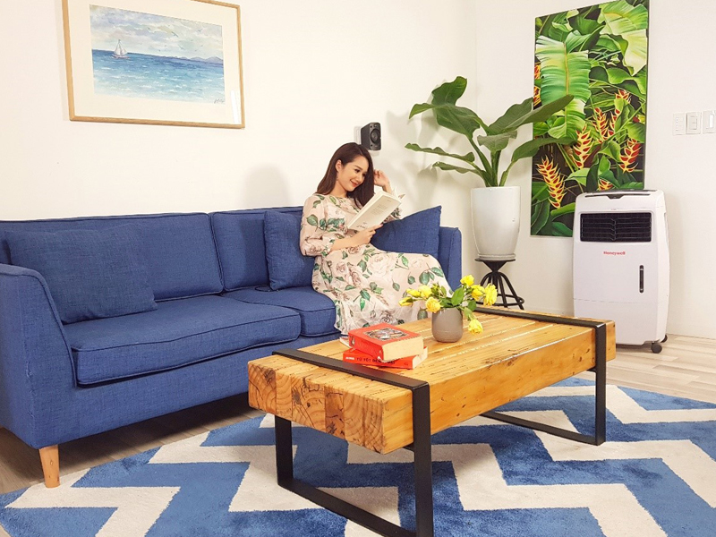 Không khí trong lành với máy làm mát không khí