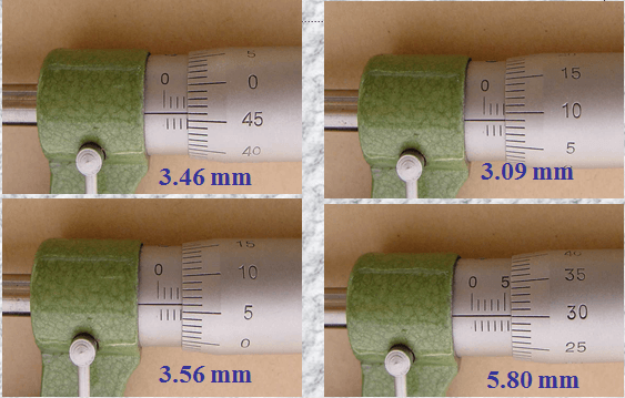 Cách đọc thước panme